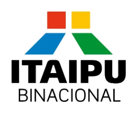 Logo Itaipu Binacional, cliente da HubProduções